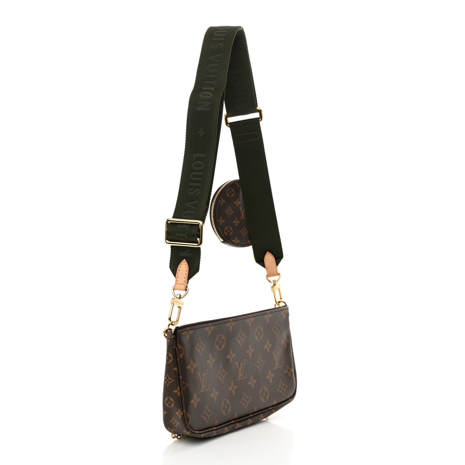 Louis Vuitton Monogram Multi Pochette Accessories Kaki 3 of 12