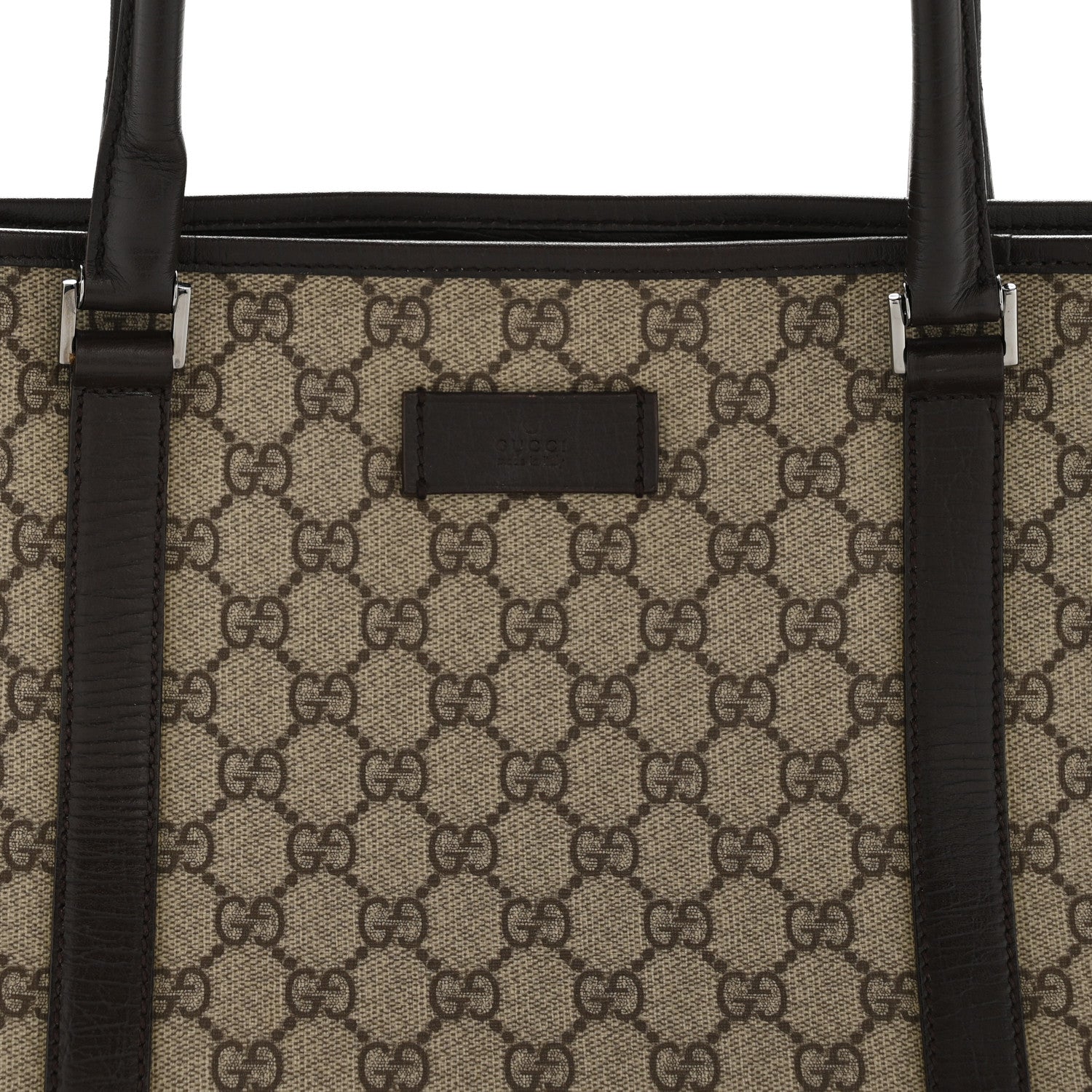 Gucci GG Plus Monogram Medium Joy Tote Dark Brown 8 of 15