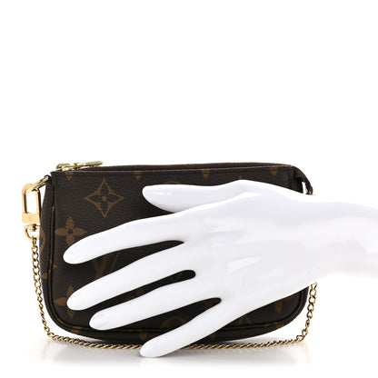 Louis Vuitton Monogram Mini Pochette Accessories 2 of 8