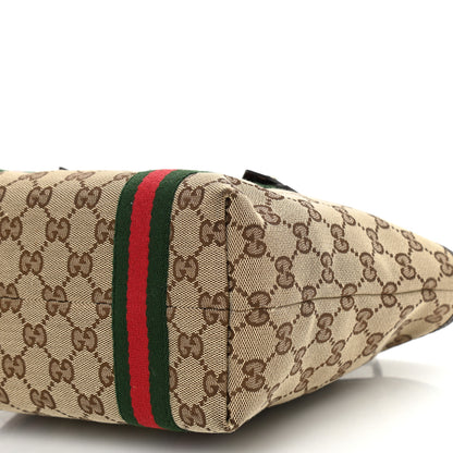 Gucci Monogram Small Jolicoeur Tote Dark Brown 8 of 10