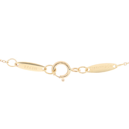 Tiffany 18K Yellow Gold Elsa Peretti Letter A Pendant Necklace 4 of 5