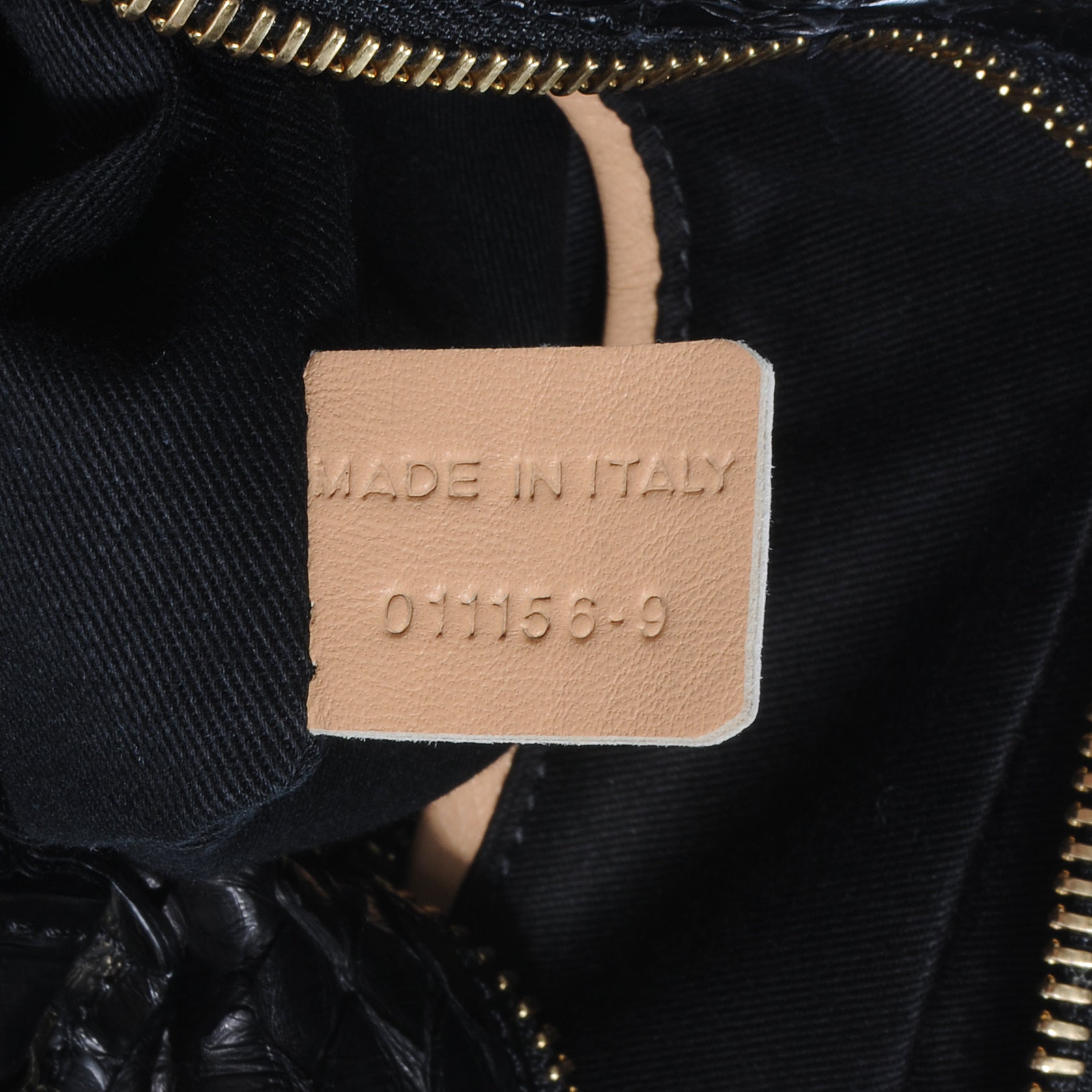 Chloe Python Medium Paraty Black 6 of 8