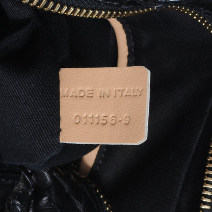 Chloe Python Medium Paraty Black 6 of 8