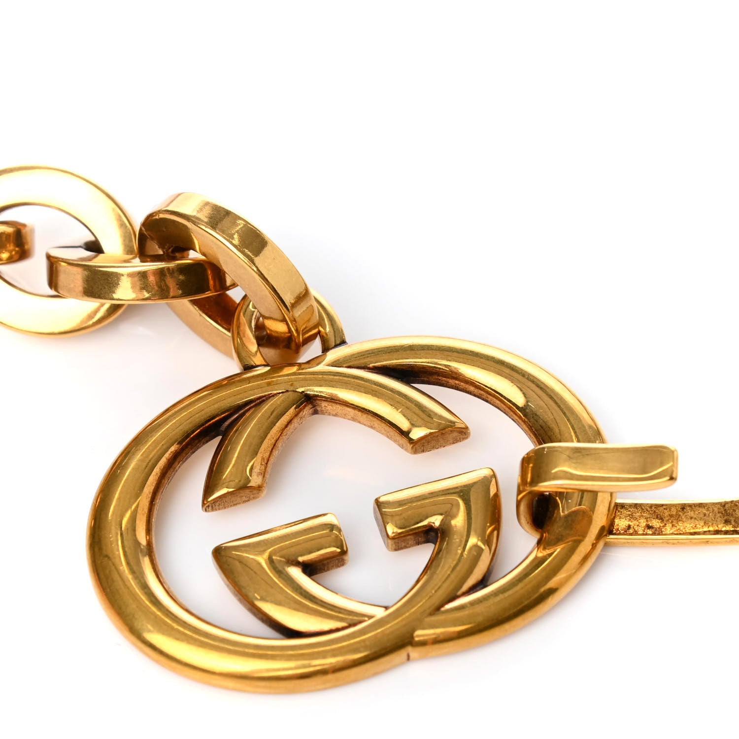 Gucci Chain GG Belt Gold 3 of 4