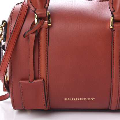 Burberry Soft Calfskin Small Alchester Bowling Bag Military Red 9 of 10