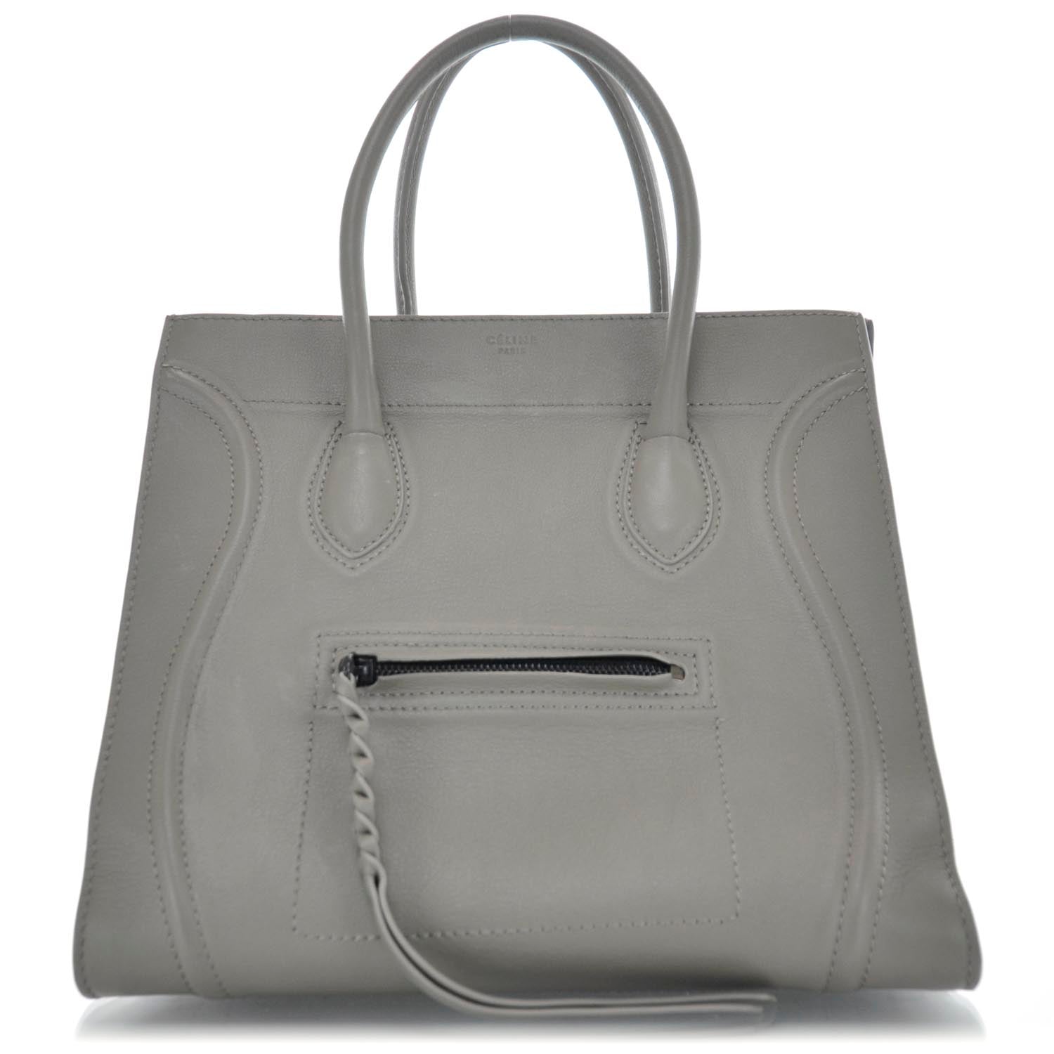 Celine Smooth Calfskin Medium Phantom Luggage 1 of 10