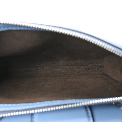 Fendi Vitello Cher Double Baguette Ceruleo 4 of 9