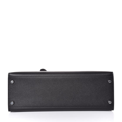 Hermes Epsom Kelly Sellier 32 Black 6 of 35