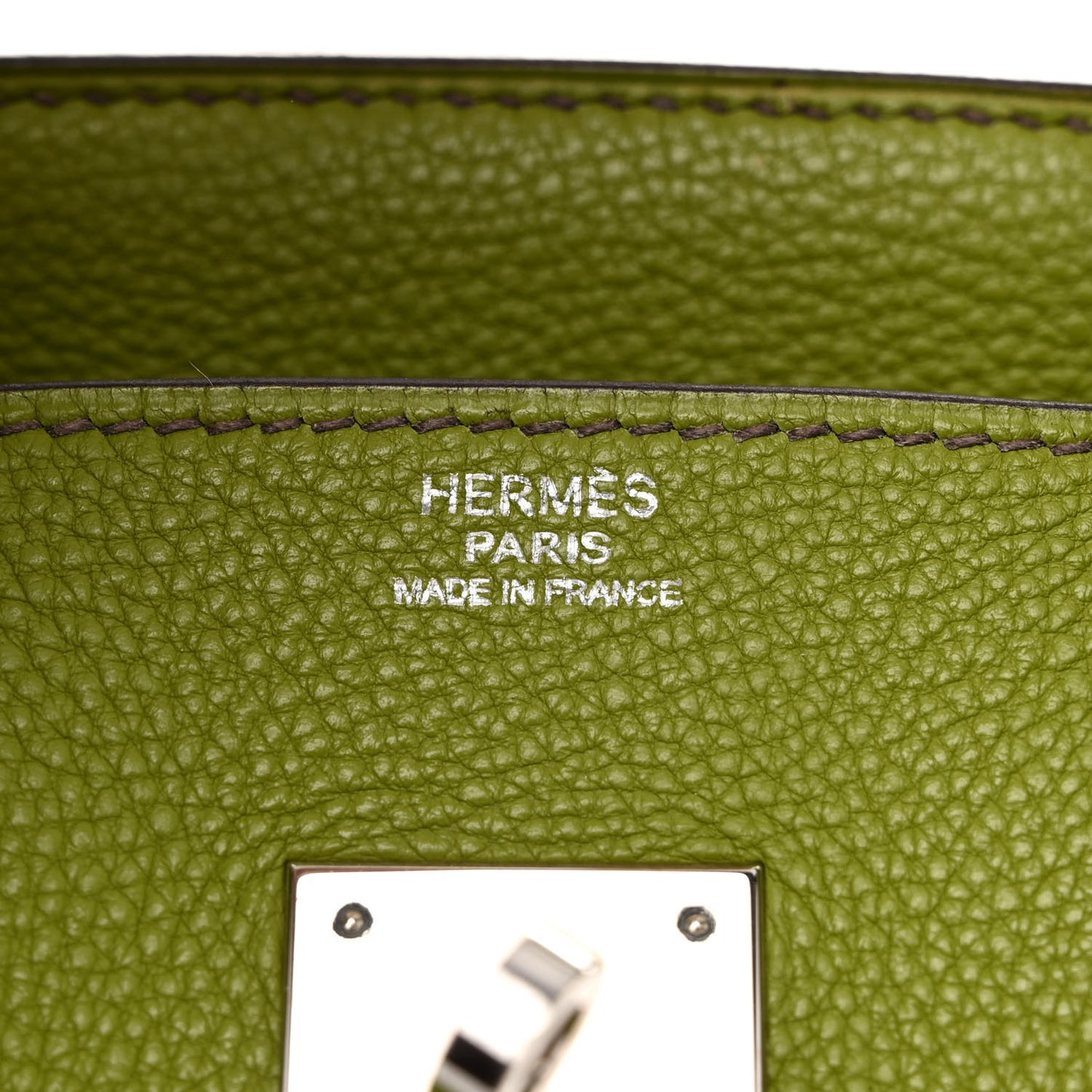 Togo Birkin 30 Vert Anis