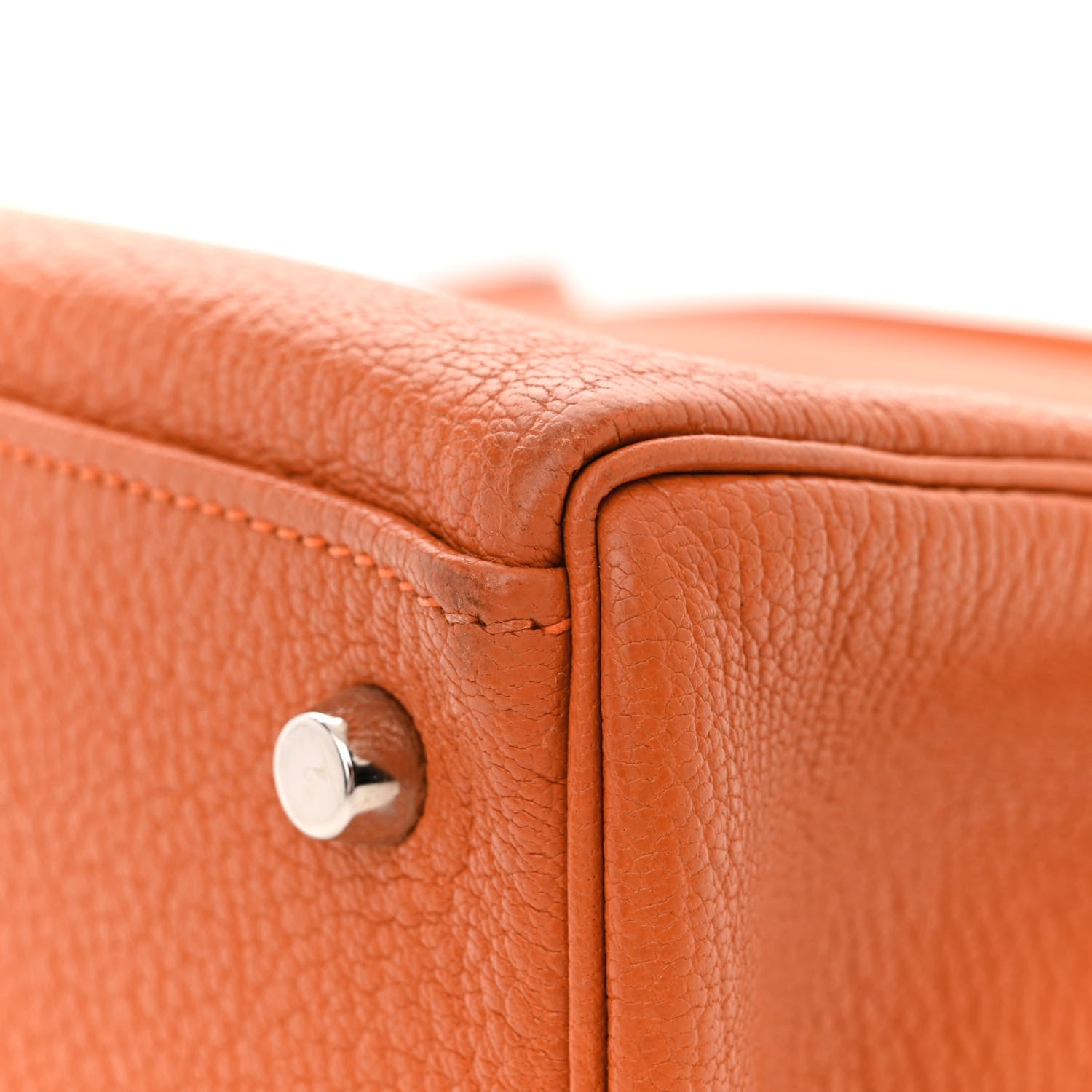 Hermes Chevre de Coromandel Kelly Retourne 32 Orange 12 of 13