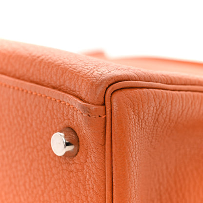 Hermes Chevre de Coromandel Kelly Retourne 32 Orange 12 of 13