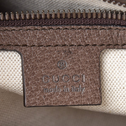 Gucci Soft GG Supreme Monogram Web Neo Vintage Duffle Bag Beige New Acero Crop 6 of 9