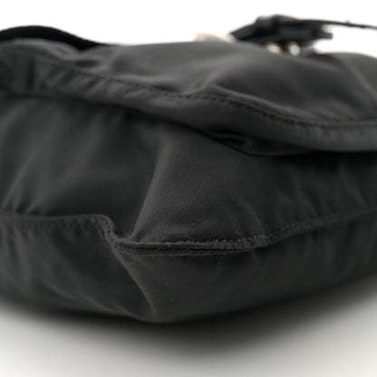 Prada Nylon Vela Sling Messenger Bag Black 9 of 11