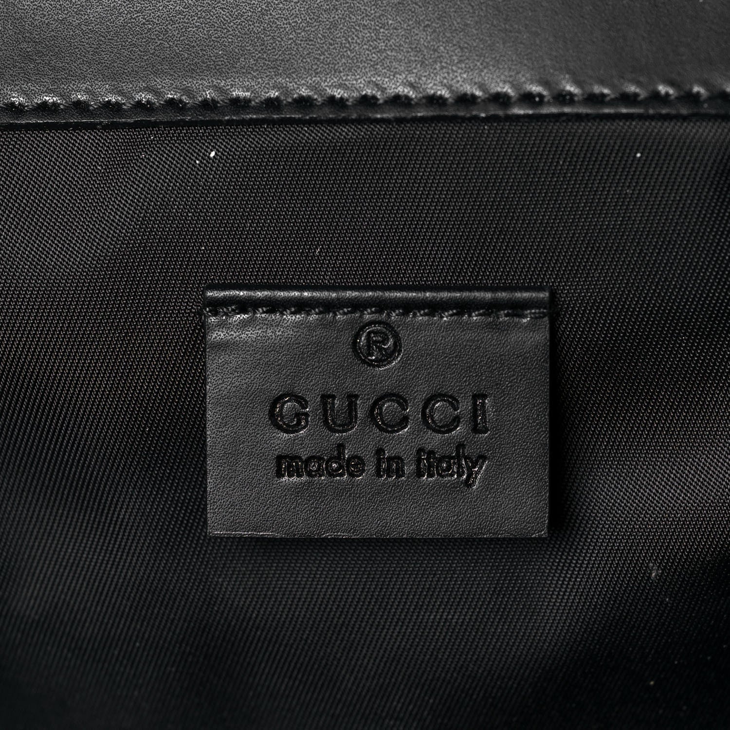 Gucci GG Supreme Monogram Web Messenger Diaper Bag Black Grey 6 of 15