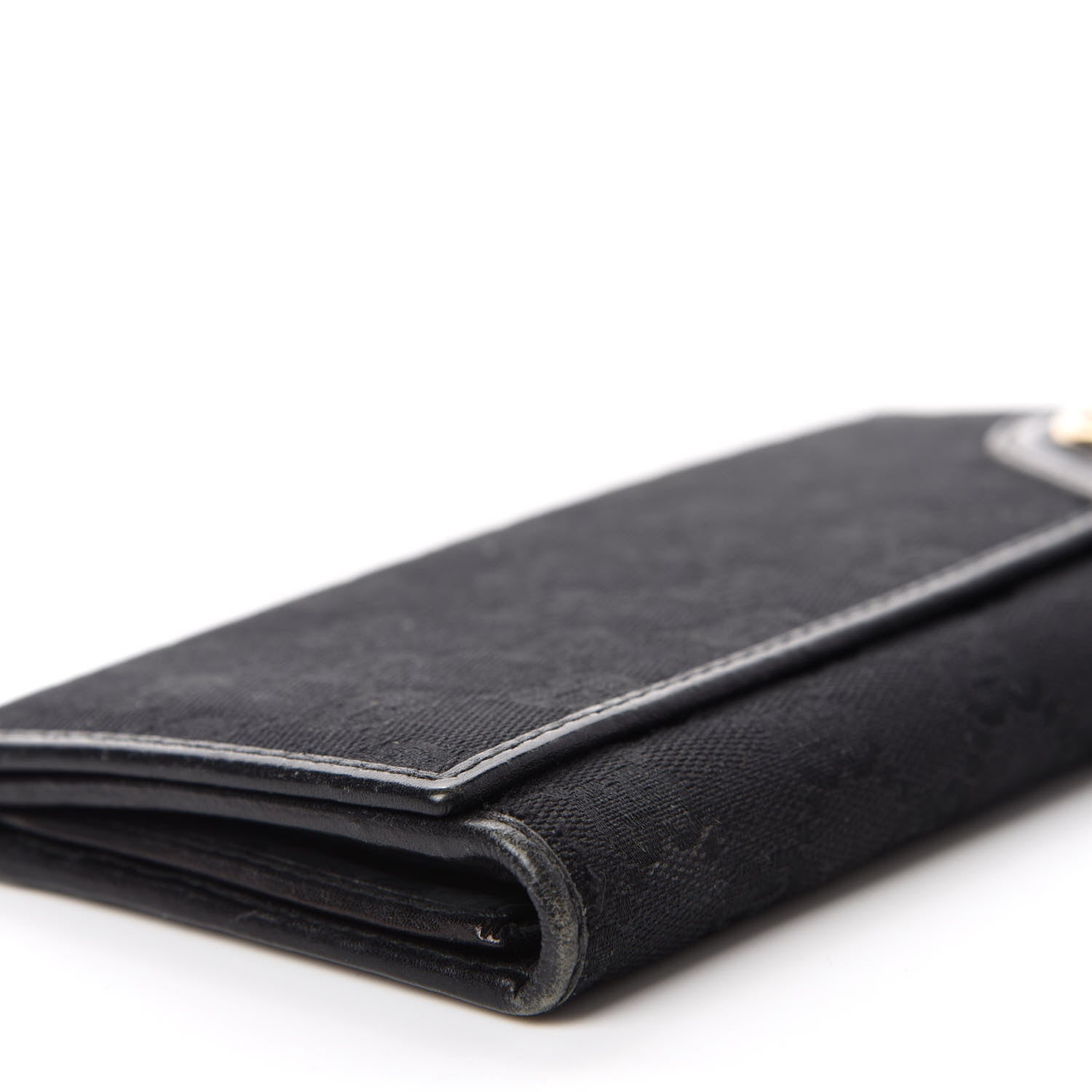 Gucci Monogram New Britt Continental Wallet Black 6 of 14