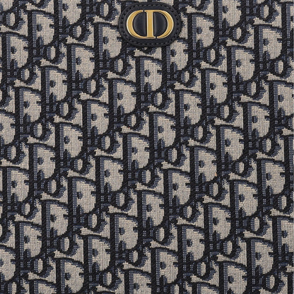 Christian Dior Oblique 30 Montaigne Pouch Blue 9 of 11