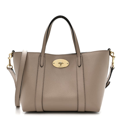 Mulberry Heavy Grain Mini Bayswater Tote Cashmere Taupe 1 of 10