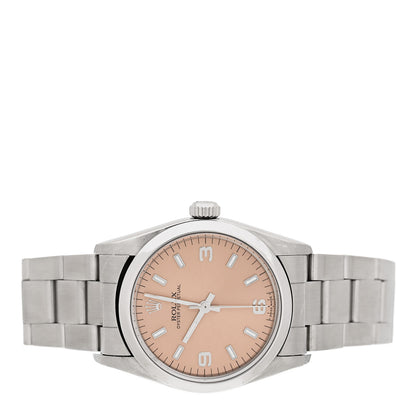 Rolex Stainless Steel 31mm Oyster Perpetual Watch Pink 67480 2 of 4