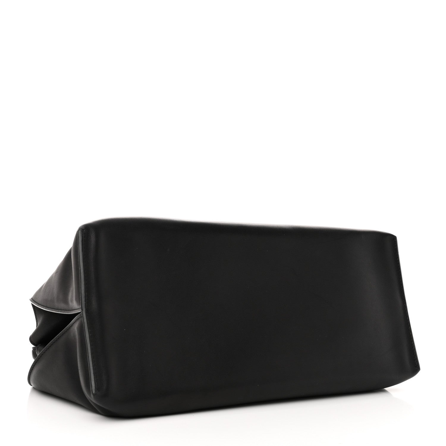 The Row Saddle Calfskin Sienna Shoulder Bag Black 4 of 9