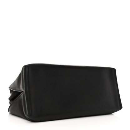 The Row Saddle Calfskin Sienna Shoulder Bag Black 4 of 9