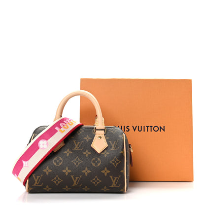 Louis Vuitton Monogram Speedy Bandouliere 20 Fuchsia 11 of 11