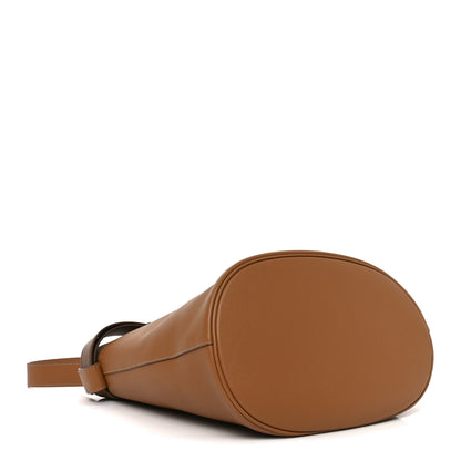 Prada Calfskin Buckle Bucket Bag With Belt Caramel 4 of 9