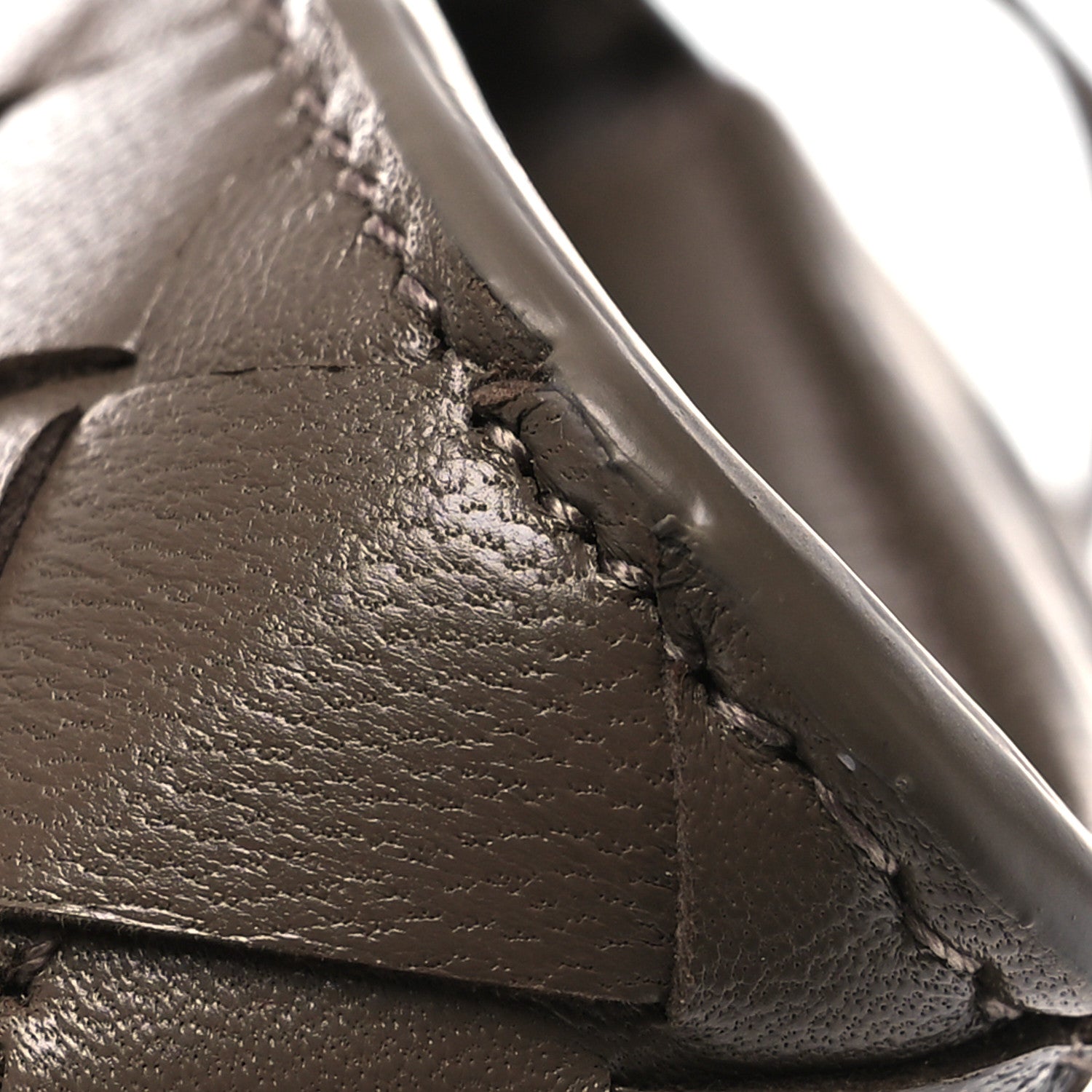 Bottega Veneta Nappa Intrecciato Long Andiamo Top Handle Clutch Pinecone 11 of 12