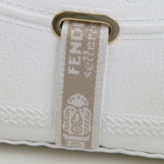 Calfskin Romano Selleria Borghese Tote White
