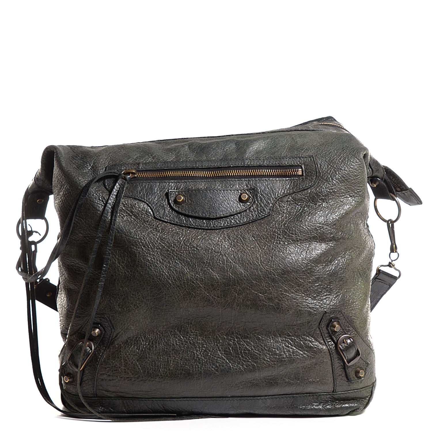 Balenciaga Agneau Cross Day Messenger Black 1 of 14