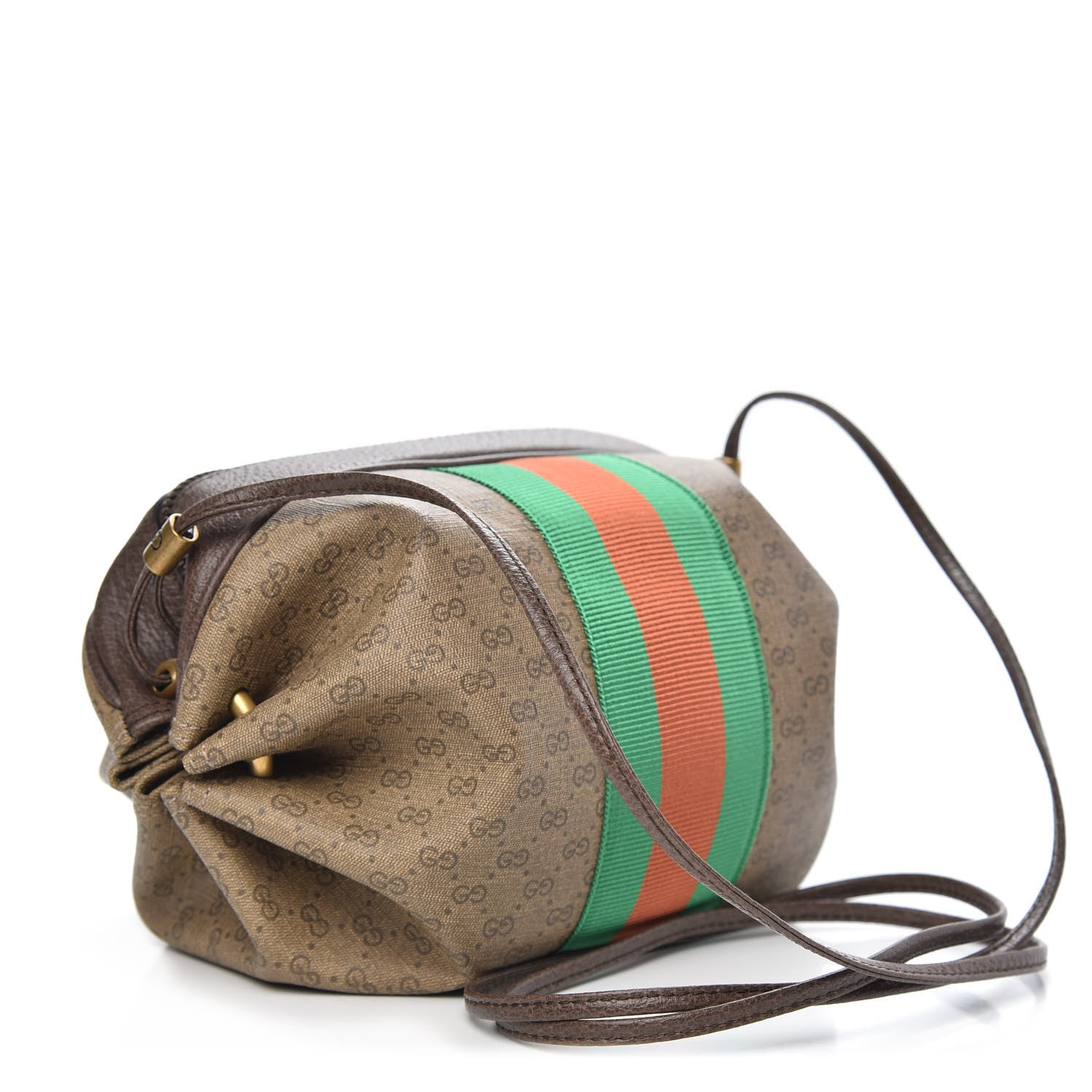 Gucci Mini Vintage GG Supreme Monogram Web Butterfly New Candy Crossbody Beige New Acero 3 of 9