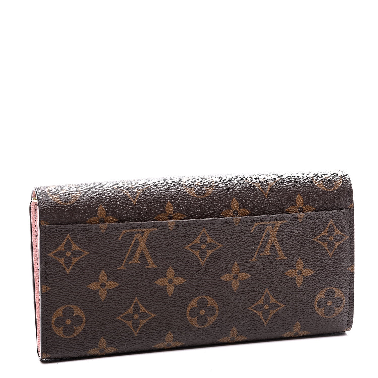 Louis Vuitton Monogram Sarah Wallet NM Rose Ballerine 2 of 8