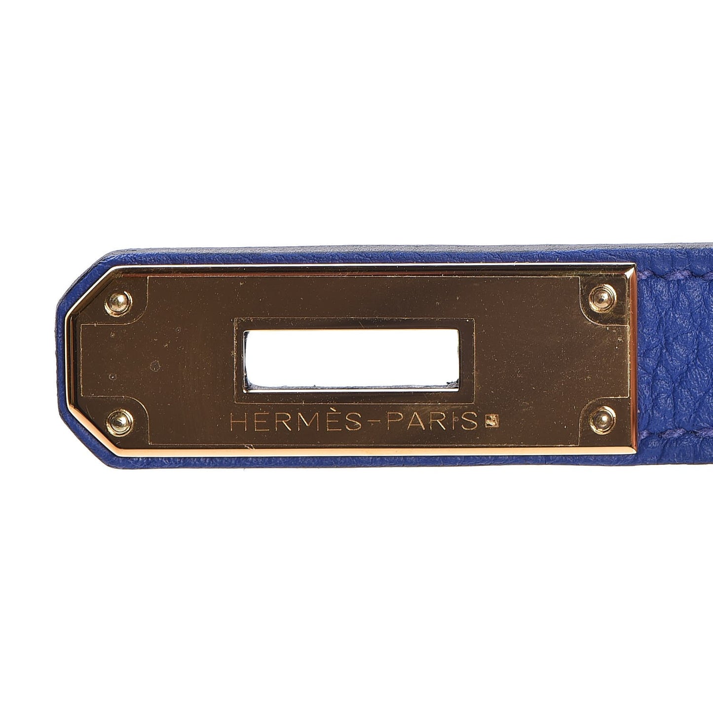 Togo Birkin 35 Bleu Electrique