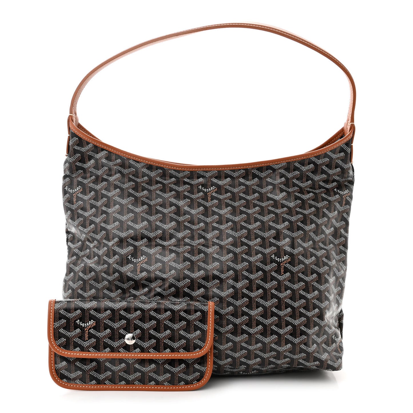 Goyardine Boheme Hobo Black Gold