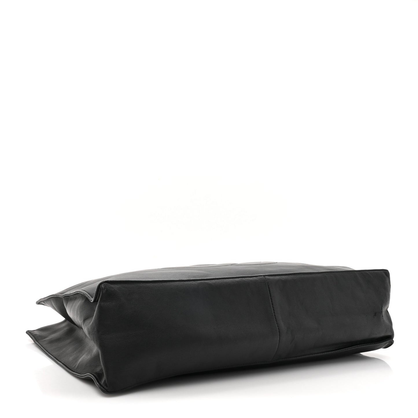 Lambskin CC Tote Black