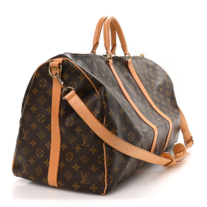 Louis Vuitton Monogram Keepall Bandouliere 55 2 of 9