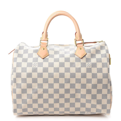 Louis Vuitton Damier Azur Speedy 30 1 of 8