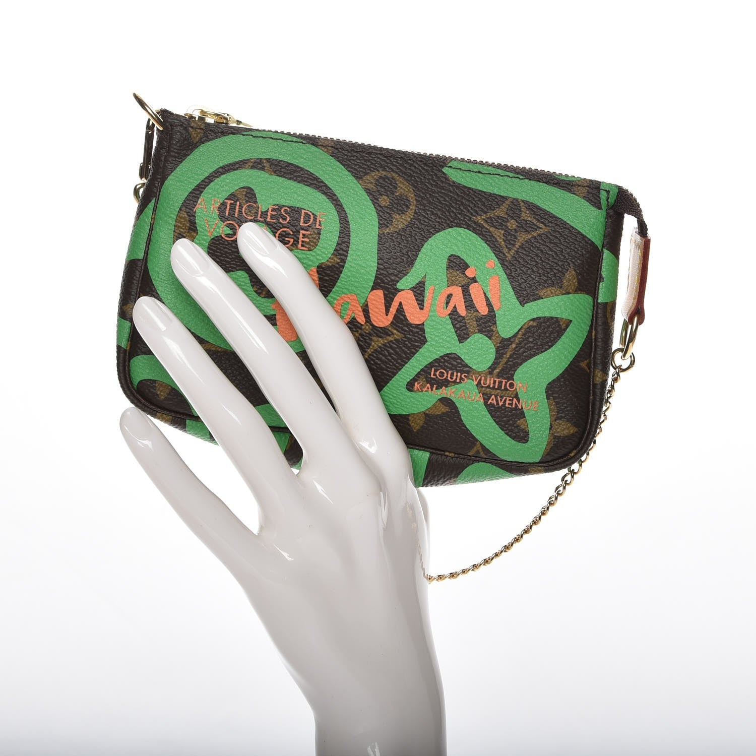 Louis Vuitton Monogram Tahitienne Hawaii Mini Pochette Accessories 2 of 8