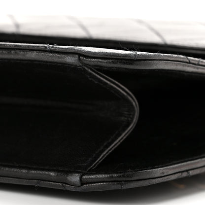 Chanel Lambskin Quilted Medium Single Flap Black 10 of 11