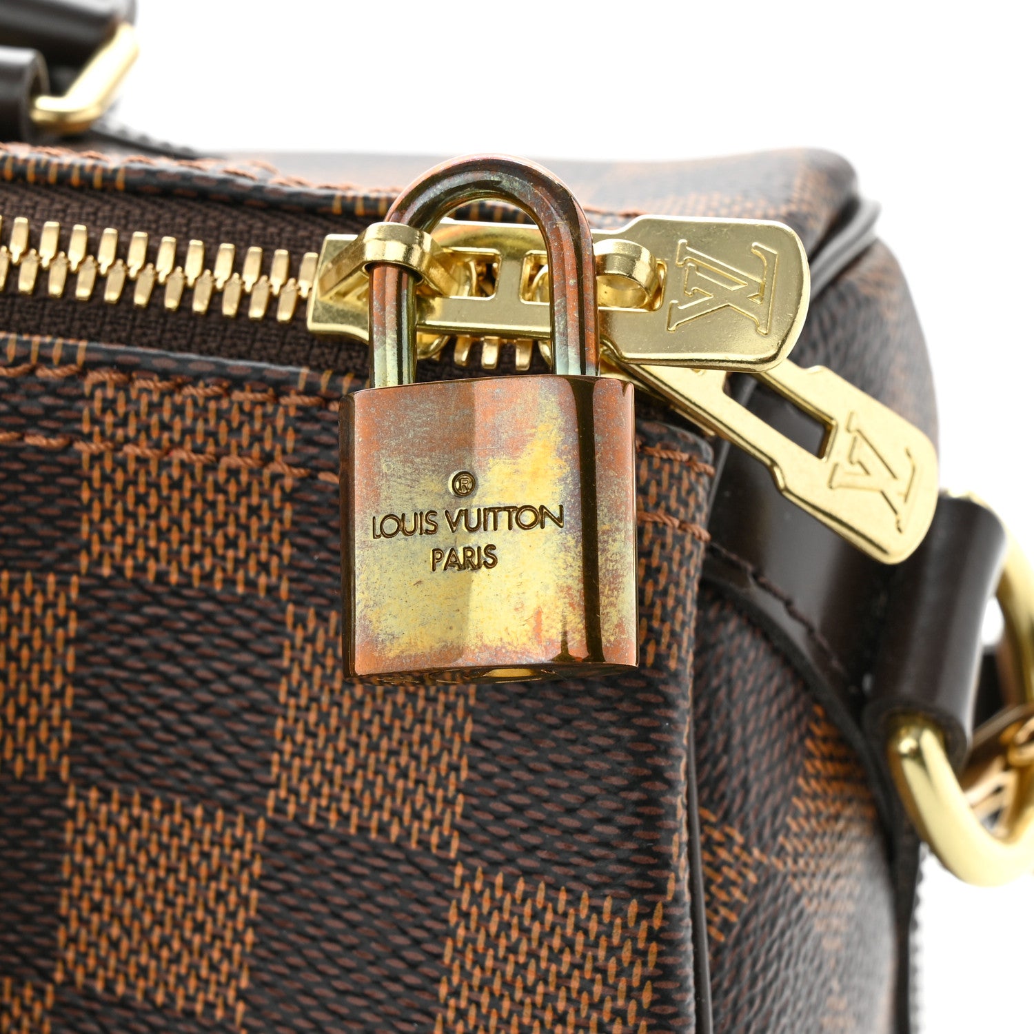 Louis Vuitton Damier Ebene Speedy Bandouliere 25 11 of 11