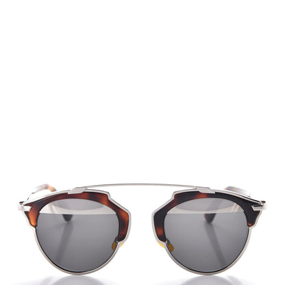 Christian Dior So Real Sunglasses Palladium Havana 2 of 9