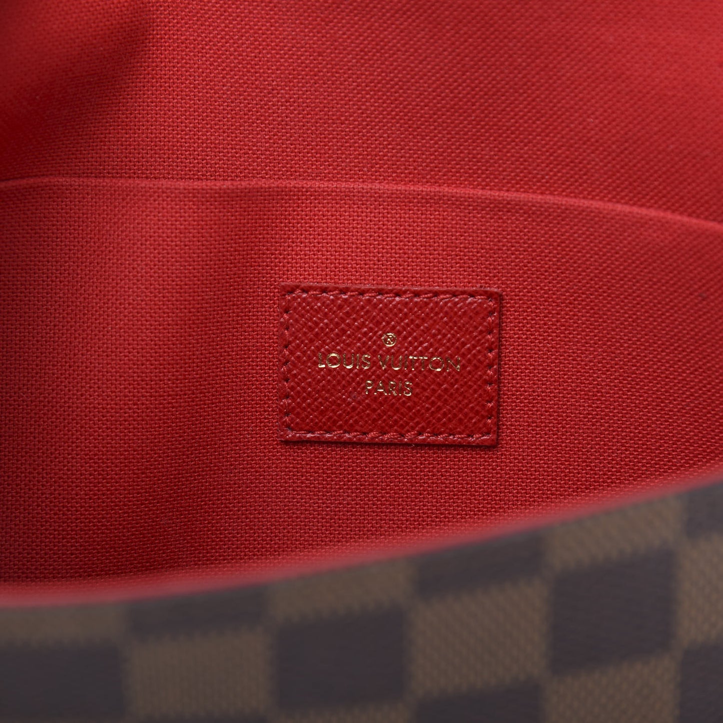 Damier Ebene Pochette Felicie Chain Wallet