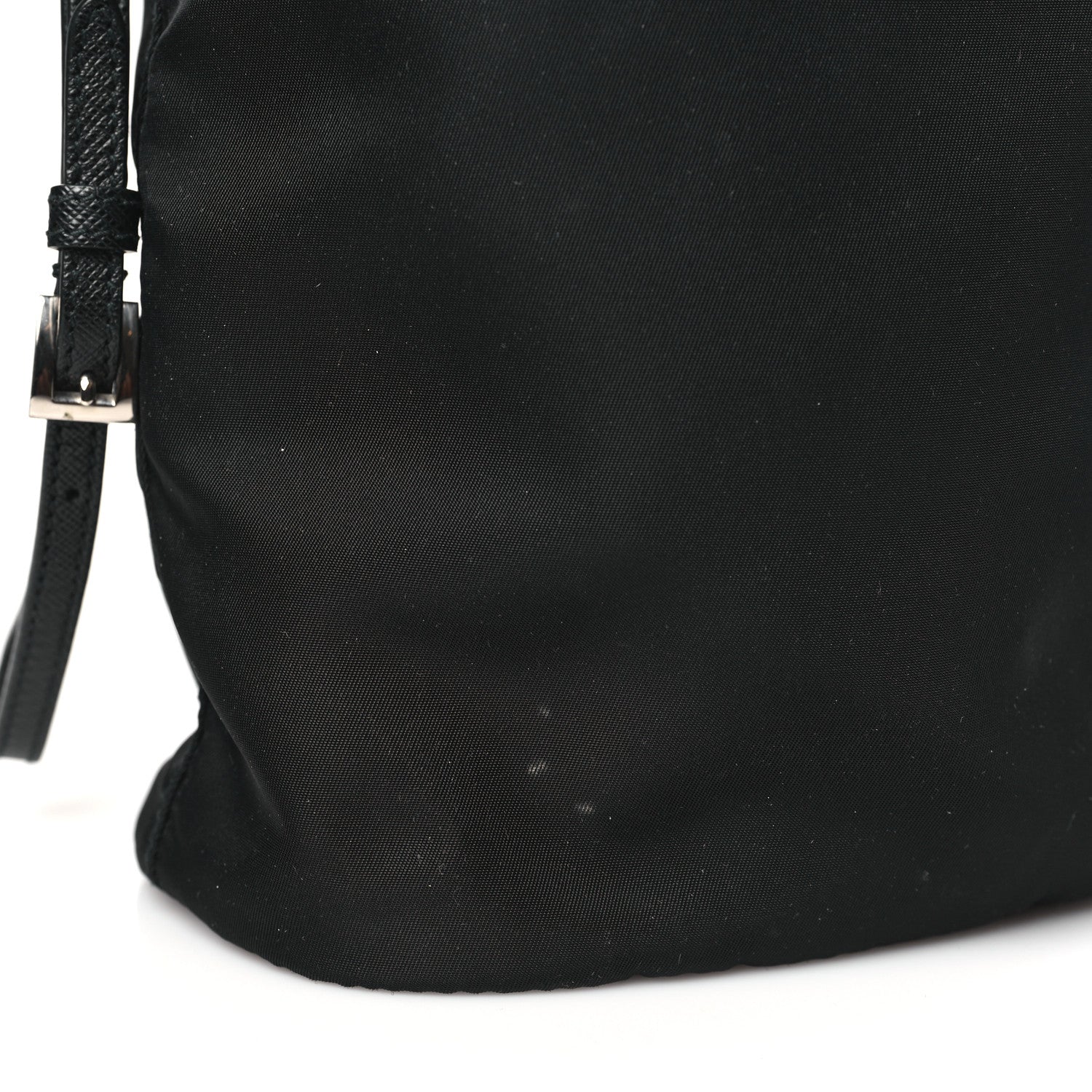 Prada Re-Nylon Saffiano Bucket Wristlet Black 11 of 11