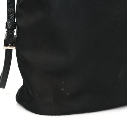 Prada Re-Nylon Saffiano Bucket Wristlet Black 11 of 11
