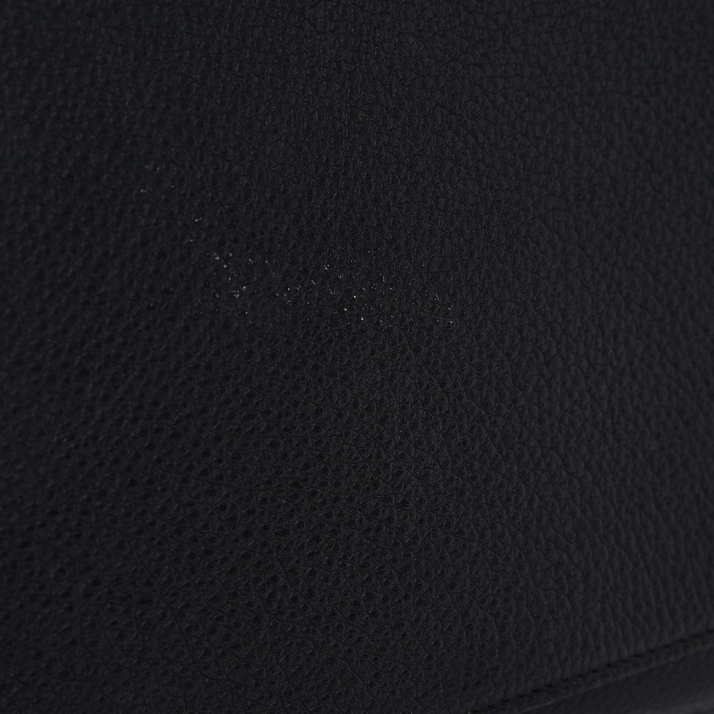Drummed Calfskin Mini Luggage Black
