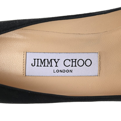 Jimmy Choo Suede Romy 85 Pumps 35 Black 7 of 7
