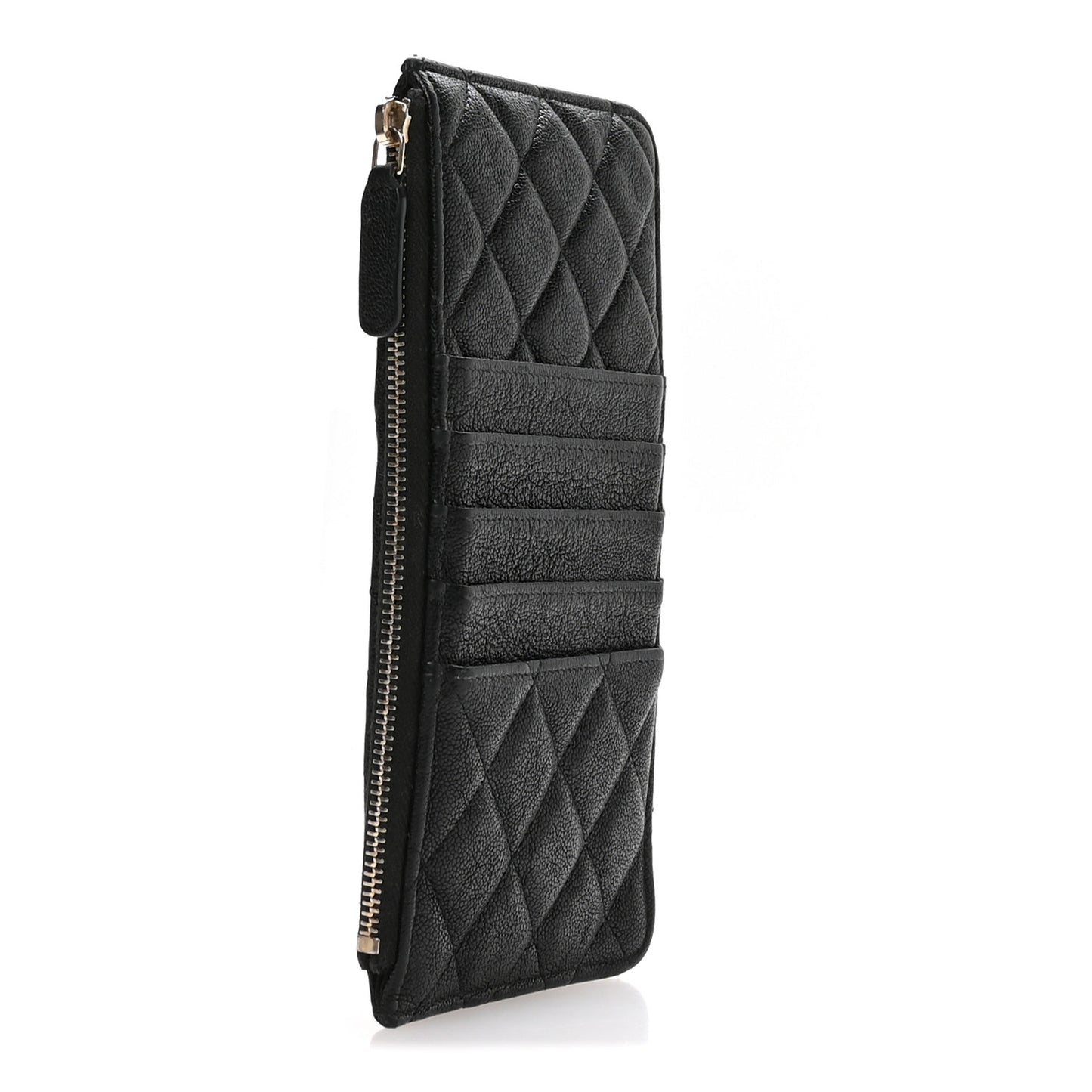 Caviar Quilted Boy iPhone Pouch Black