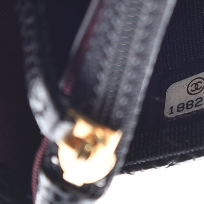 Chanel Caviar Quilted Wallet On Chain WOC Black 10 of 11