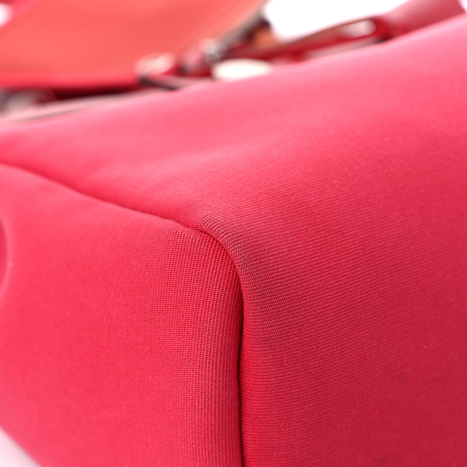 Hermes Toile Officier Vache Hunter Herbag Zip Retourne 31 PM Rose Extreme Rouge Venitien Rouge Piment 9 of 19