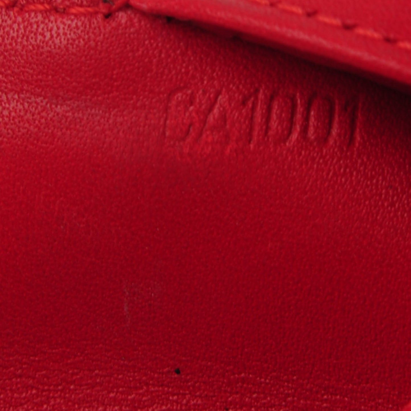 Vernis Small Ring Agenda Cover Rouge