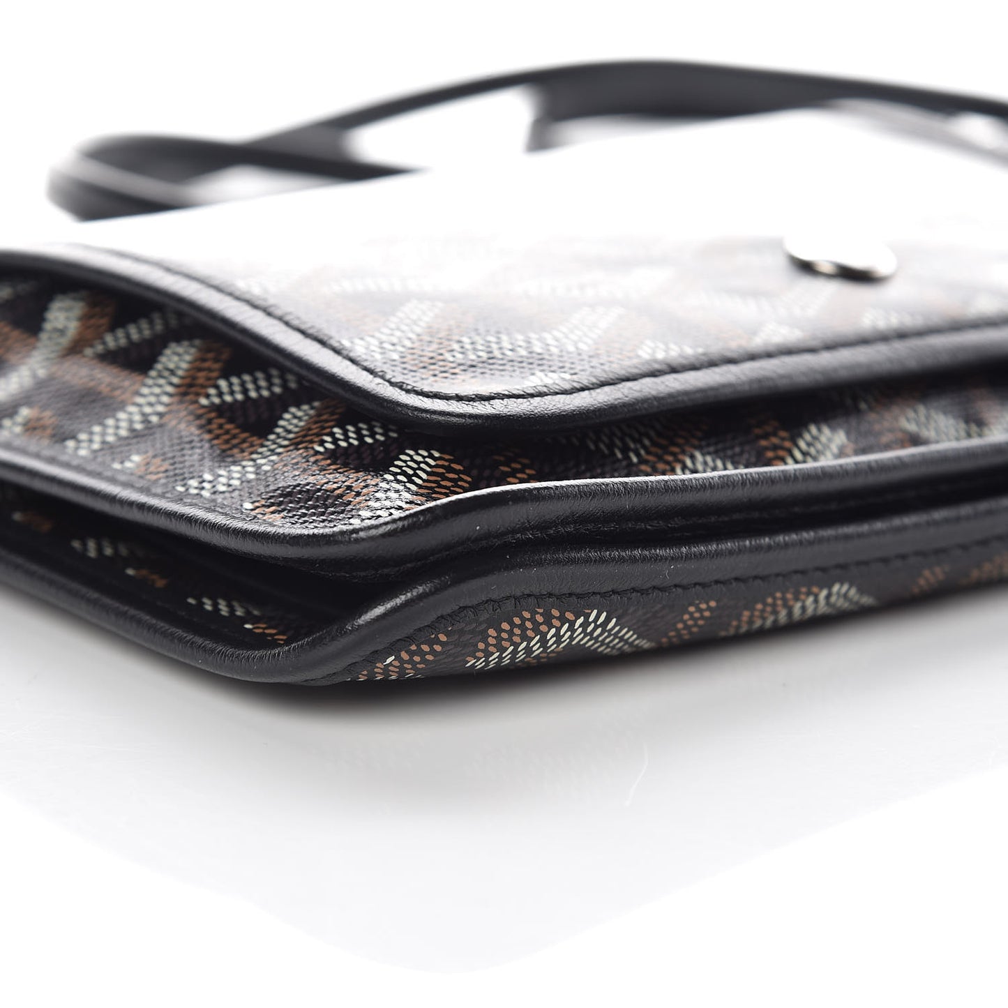 Goyardine Plumet Wallet Clutch Black